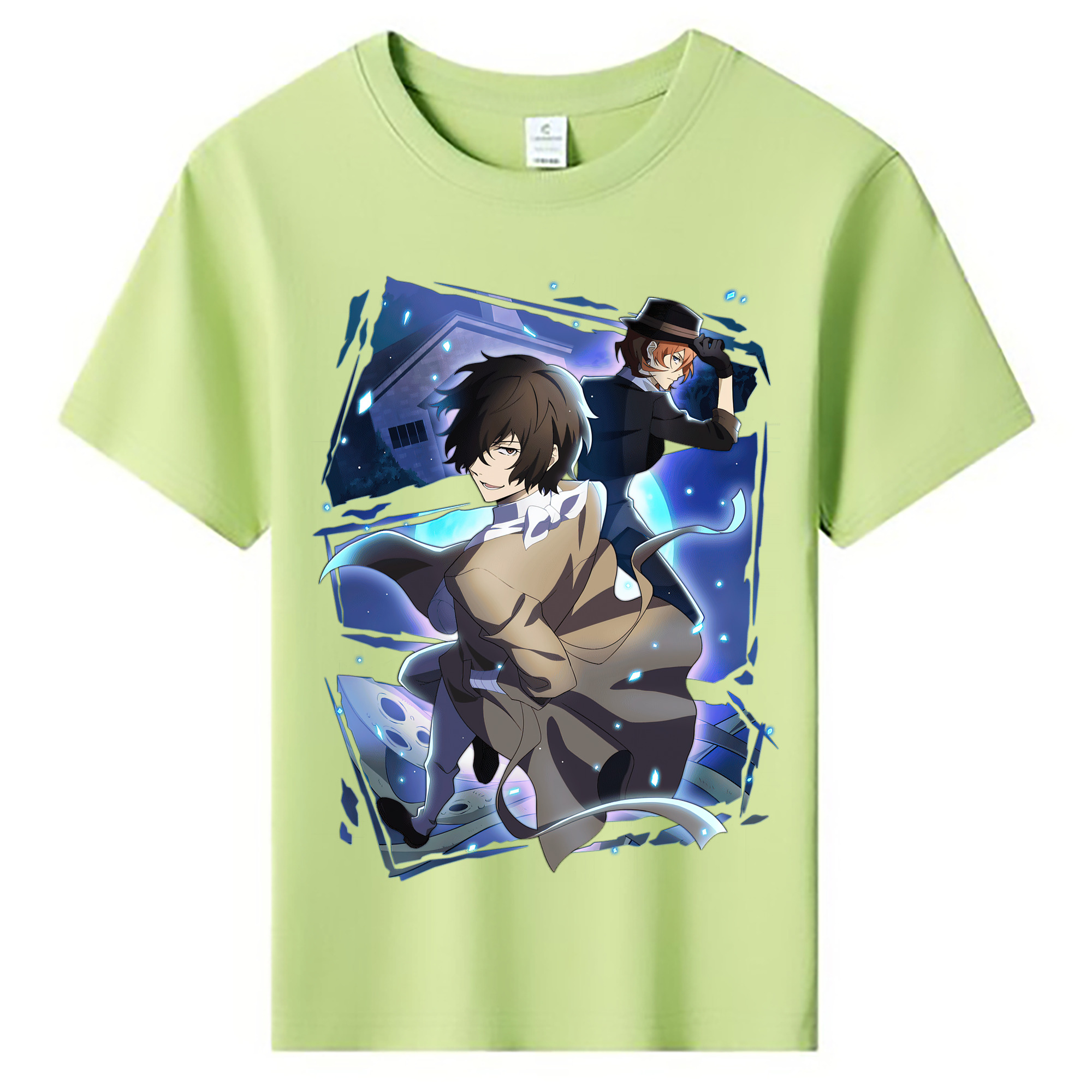 （画像用） 文豪ストレイドッグス Bungo Stray Dogs 綿100％キッズTシャツ（フロントプリント）